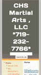 Mobile Screenshot of chsmartialarts.org